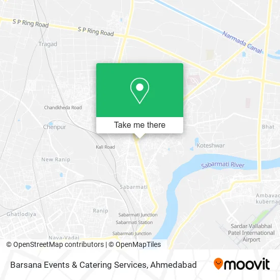 Barsana Events & Catering Services map