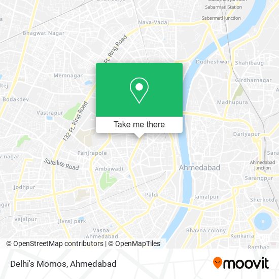 Delhi's Momos map