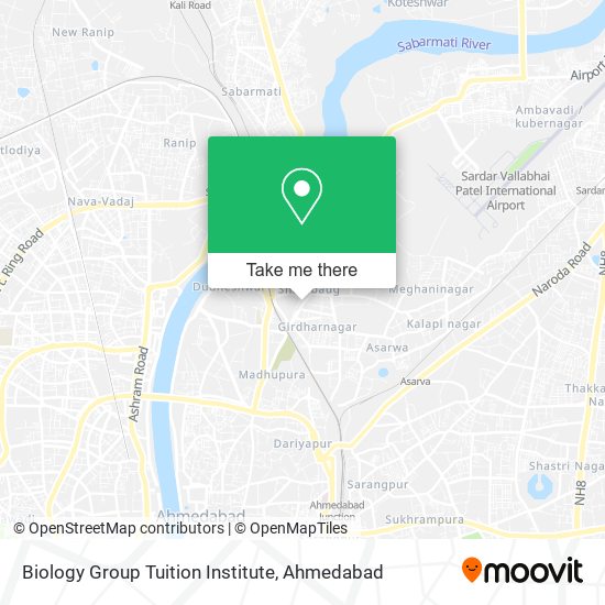 Biology Group Tuition Institute map