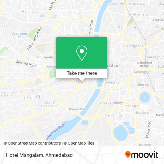 Hotel Mangalam map
