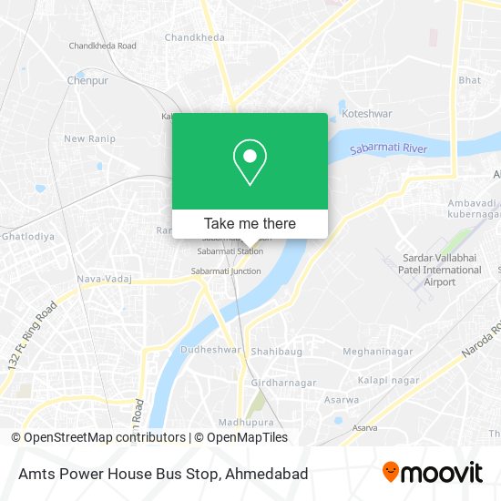 Amts Power House Bus Stop map