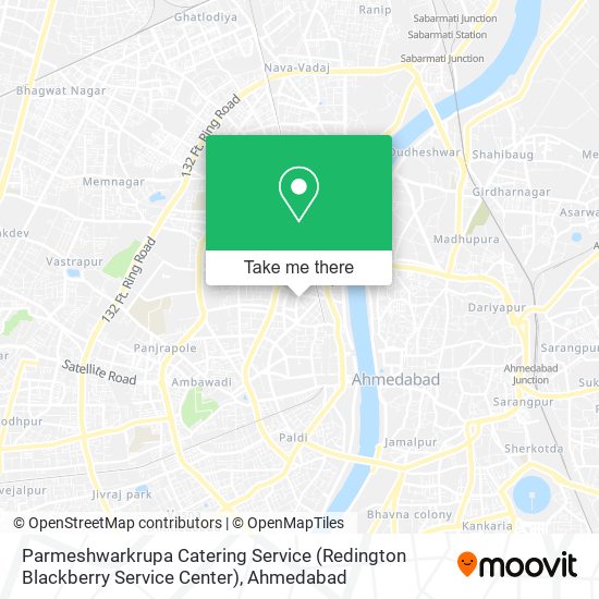 Parmeshwarkrupa Catering Service (Redington Blackberry Service Center) map