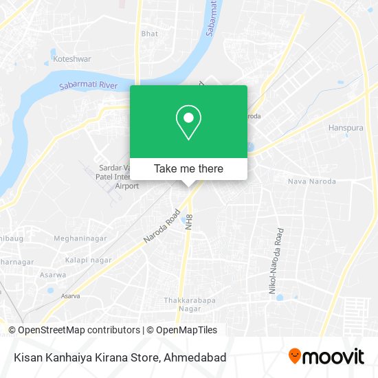 Kisan Kanhaiya Kirana Store map