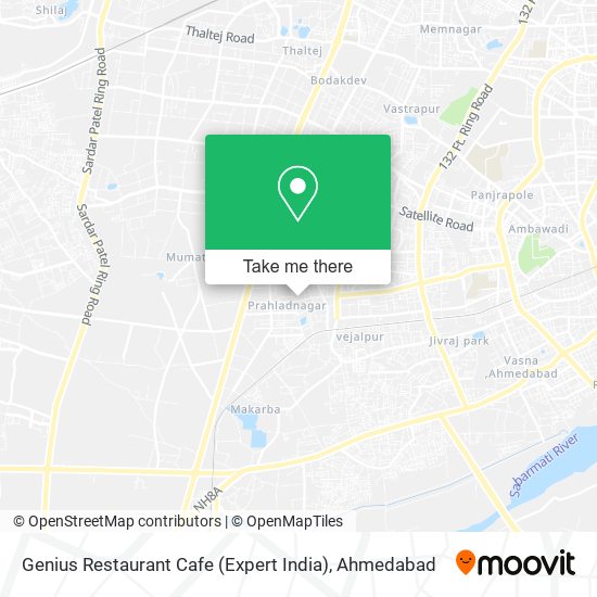 Genius Restaurant Cafe (Expert India) map
