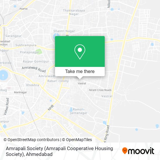 Amrapali Society (Amrapali Cooperative Housing Society) map