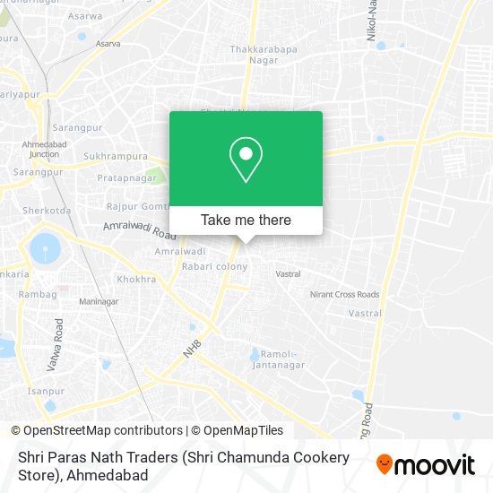 Shri Paras Nath Traders (Shri Chamunda Cookery Store) map