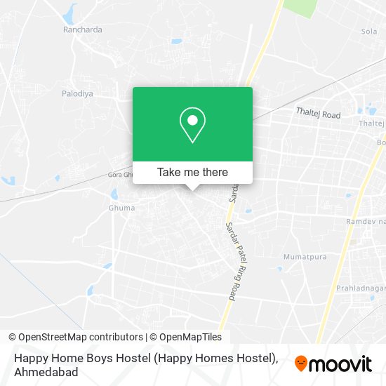 Happy Home Boys Hostel (Happy Homes Hostel) map