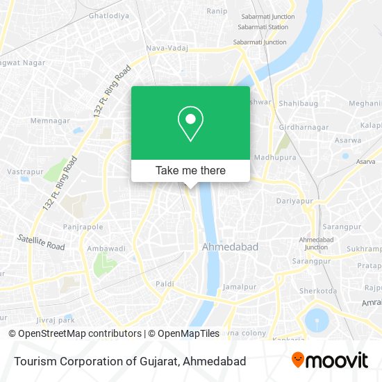 Tourism Corporation of Gujarat map