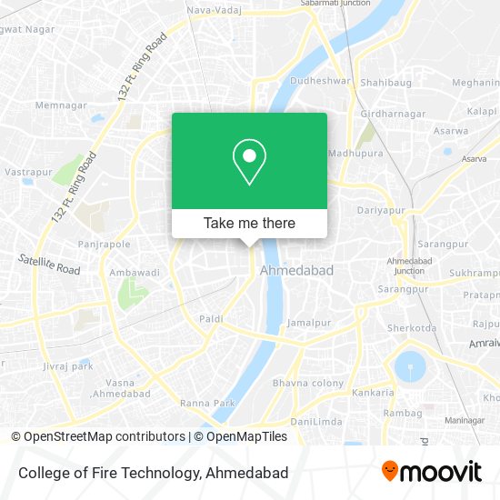 College of Fire Technology map