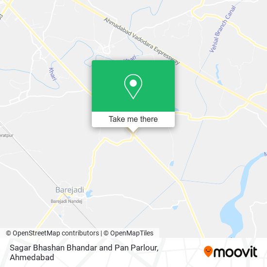 Sagar Bhashan Bhandar and Pan Parlour map