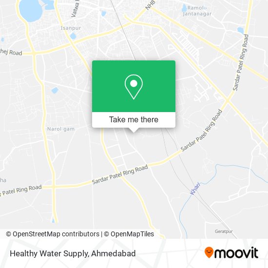 Healthy Water Supply map