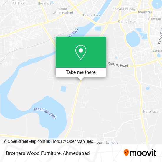 Brothers Wood Furniture map