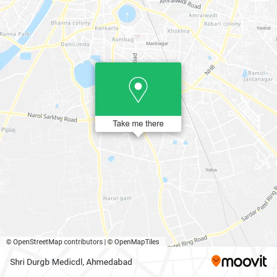 Shri Durgb Medicdl map