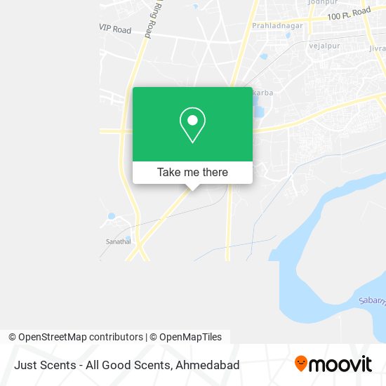 Just Scents - All Good Scents map