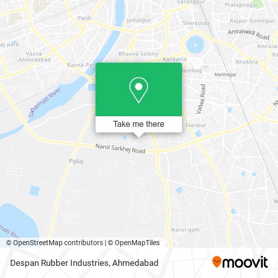 Despan Rubber Industries map
