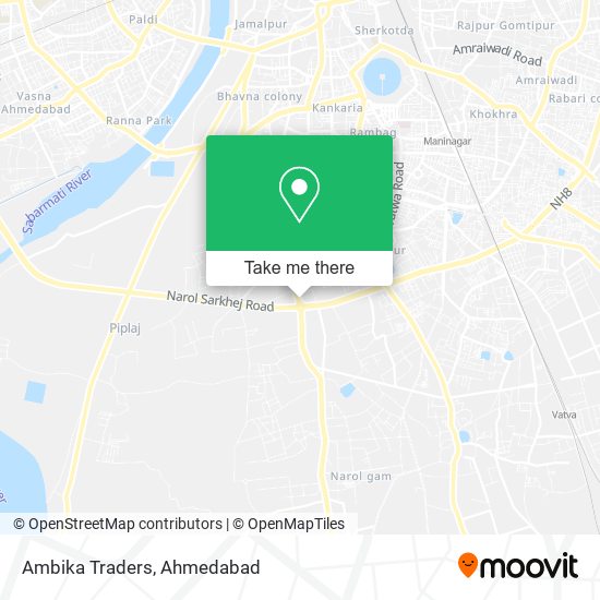Ambika Traders map