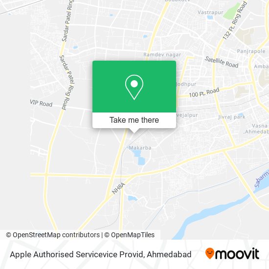 Apple Authorised Servicevice Provid map