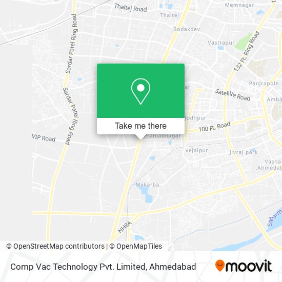 Comp Vac Technology Pvt. Limited map
