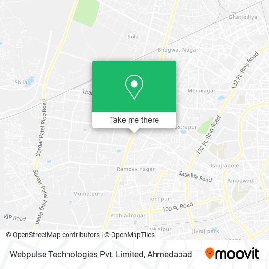 Webpulse Technologies Pvt. Limited map