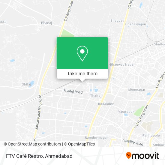 FTV Café Restro map