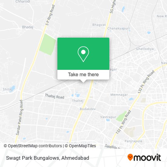 Swagt Park Bungalows map