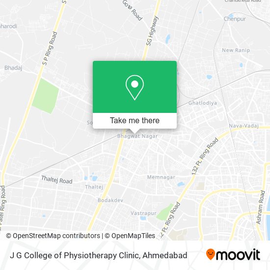 J G College of Physiotherapy Clinic map