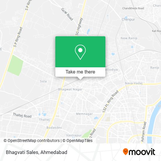 Bhagvati Sales map