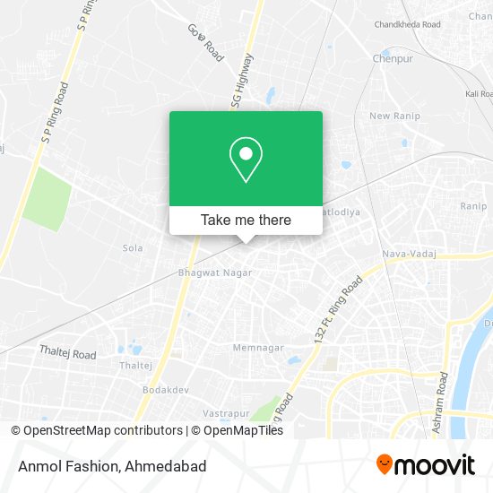 Anmol Fashion map