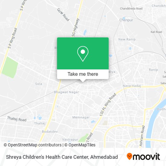 Shreya Children's Health Care Center map