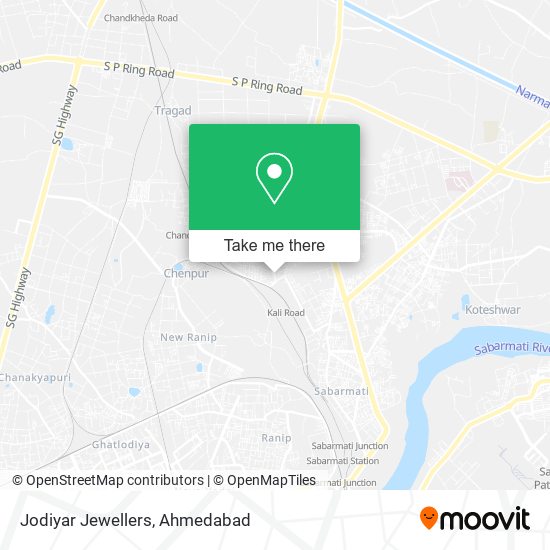 Jodiyar Jewellers map