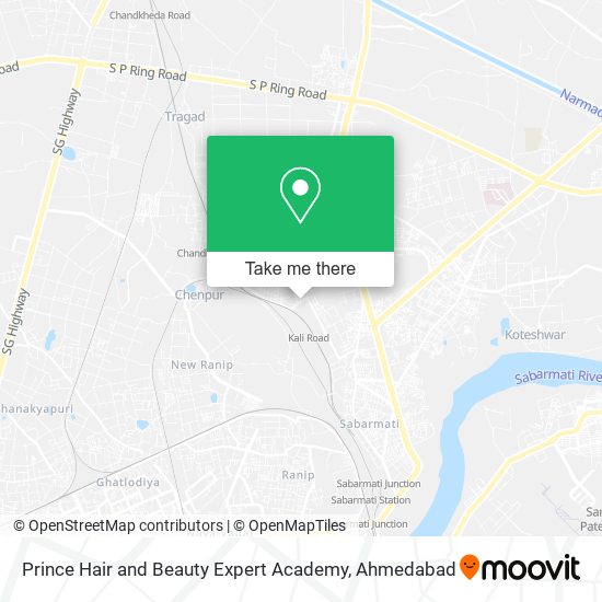 Prince Hair and Beauty Expert Academy map