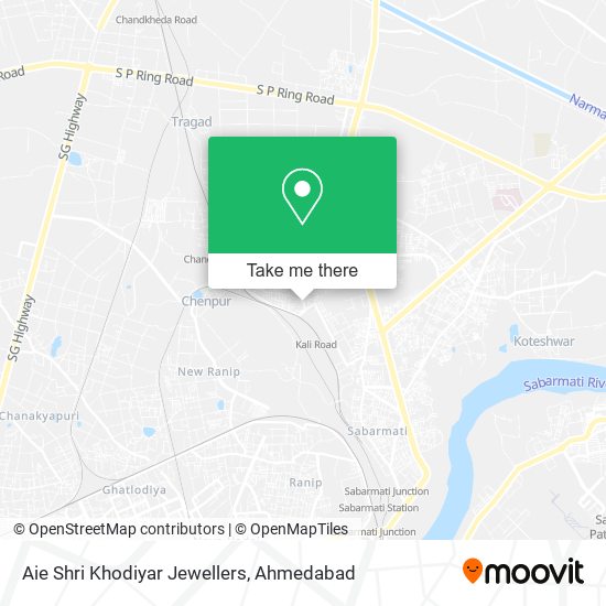 Aie Shri Khodiyar Jewellers map