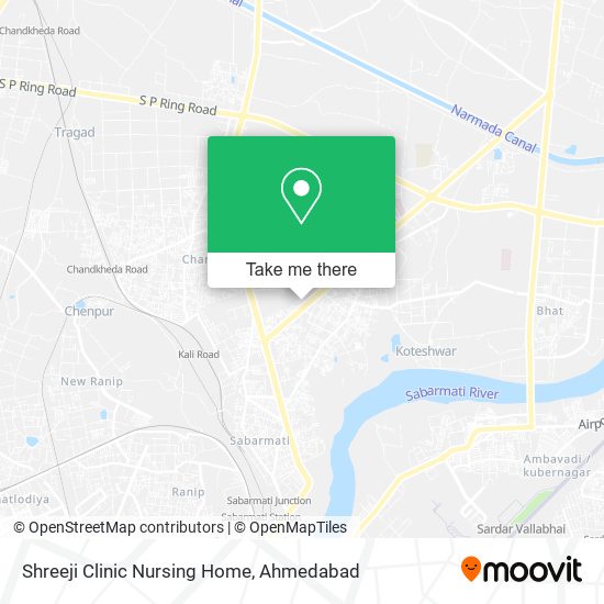 Shreeji Clinic Nursing Home map