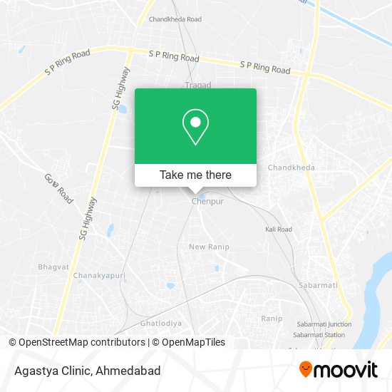 Agastya Clinic map