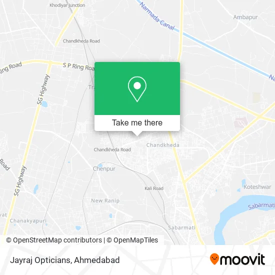 Jayraj Opticians map