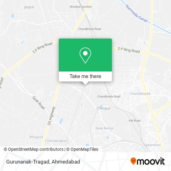 Gurunanak-Tragad map