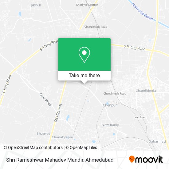 Shri Rameshwar Mahadev Mandir map