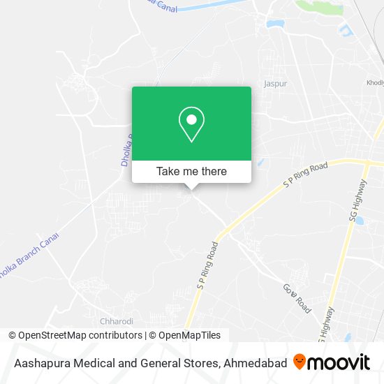 Aashapura Medical and General Stores map