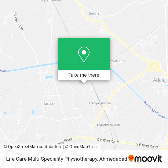 Life Care Multi-Speciality Physiotherapy map