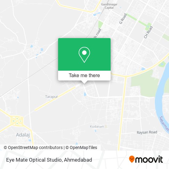 Eye Mate Optical Studio map