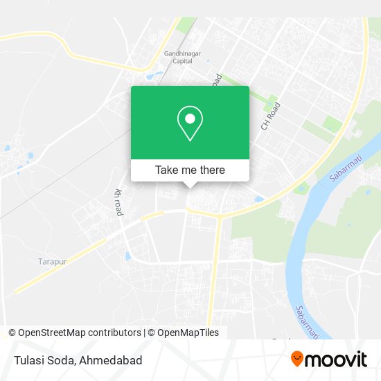 Tulasi Soda map