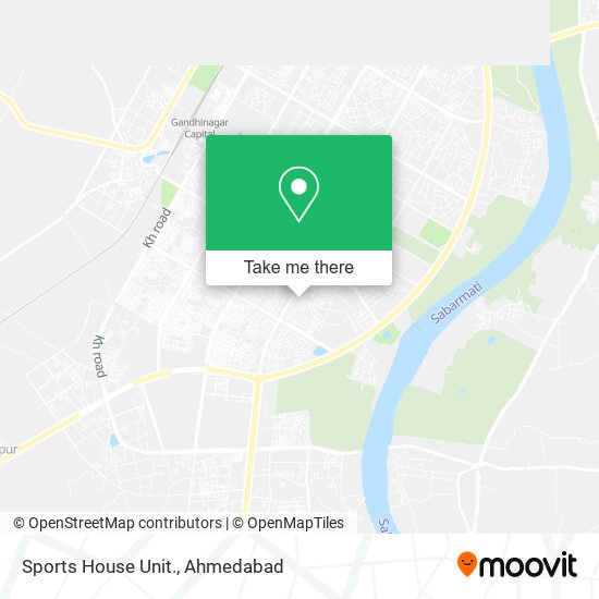 Sports House Unit. map