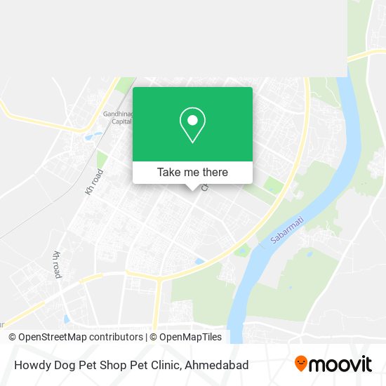 Howdy Dog Pet Shop Pet Clinic map