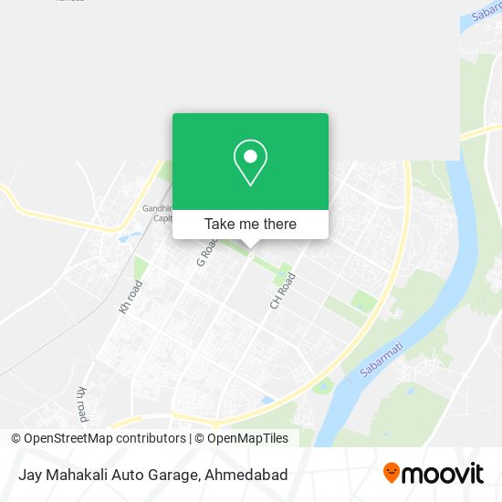 Jay Mahakali Auto Garage map