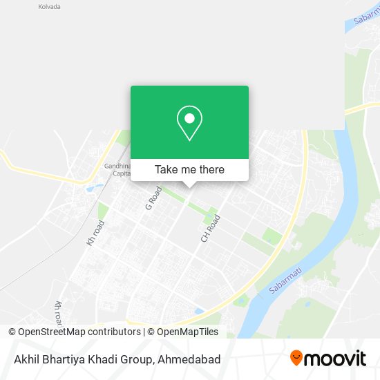 Akhil Bhartiya Khadi Group map