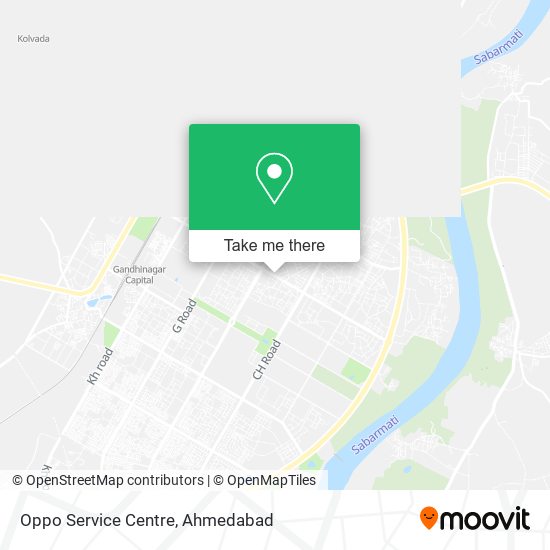 Oppo Service Centre map