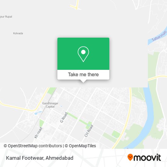 Kamal Footwear map