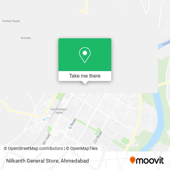 Nilkanth General Store map