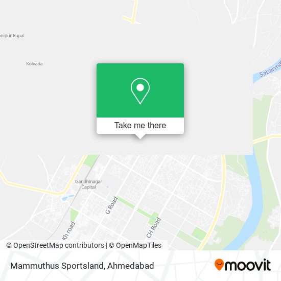 Mammuthus Sportsland map