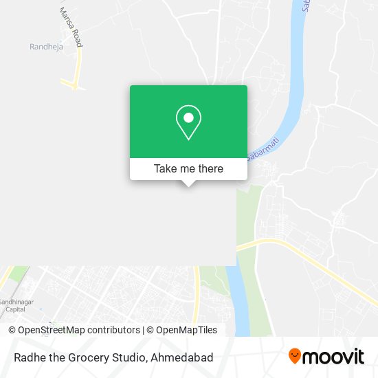 Radhe the Grocery Studio map
